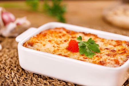 Canelones espinacas salmon shikran